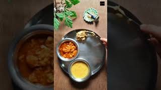 Bihari lunch/ Veg Lunch Thali/serving ideas #shorts #foodshorts #serving @ShalsiBawarchiKhana