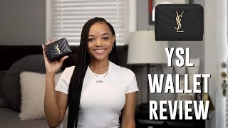 YSL MONOGRAM COMPACT WALLET REVIEW 2021| Saint Laurent Monogram Compact Wallet Review