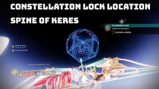 Destiny 2 Season of the wish Exotic bow Constellation:Lock Location