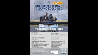 GUERRE DEL CLIMA E DISARMO ECOLOGICO