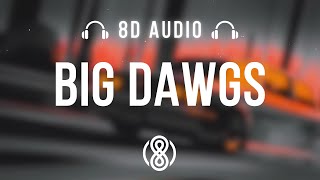 Hanumankind • Big Dawgs 🎧8D Audio🎧 | (Lyrics)