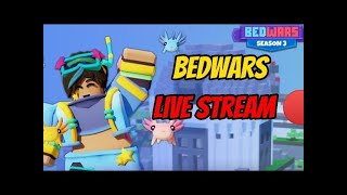 ROBLOX BEDWARS LIVESTREAM 🔴 | CUSTOM MATCHES (ROBLOX)