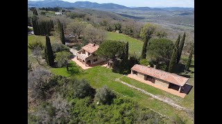 Casali in pietra con vista panoramica nella Maremma Toscana Ref. PT-14422