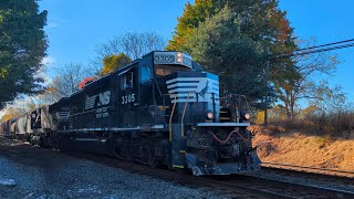 Fall Foliage Trains w/ NS 1066, NS 1065, & ESPN 7554