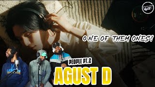 Agust D 'People Pt.2 (feat. IU)' Official MV(REACTION) | This one of them ONES!!