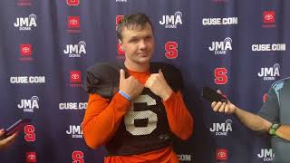 Kyle McCord Press Conference | Fall Practice 19