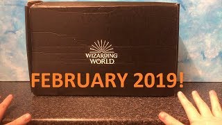 FEBRUARY 2019 "Traveling the Wizarding World" Wizarding World Loot Crate Unboxing