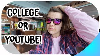 dropping out of college for youtube... | Hannah Phillips Real