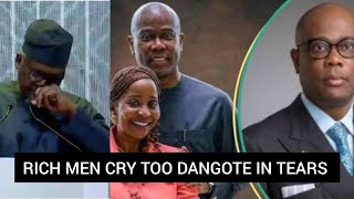 ALIKO DANGOTE WEPT UNCONTROLLABLY AT HERBERT WIGBE AND WIFE'S FUNERAL #viral