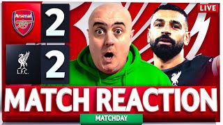 ARSENAL 2-2 LIVERPOOL! Craig's LIVE Match Reaction