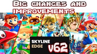 Skyline Edge v62 Bug fixes and crashes