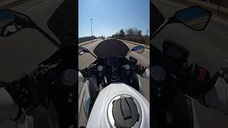 What Is It Like To Ride A Motorcycle On The Street?  #ninja400 #motorcycle #shorts