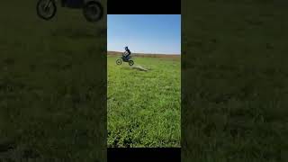 Mini jump on the kx85