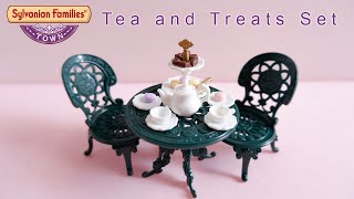 Tea and Treats Set シルバニアファミリー Sylvanian Families Town Unboxing  Calico Critters