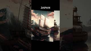 Asian Countries Imagined As Boats By AI - Part1 #aiart  #aiimages