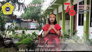 #RayakanMerdekamu _"Kemerdekaan Satukan Perbedaan"_Zefania B._SD.Dr.Wahidin Sudirohusodo