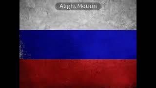 Russia flag animation