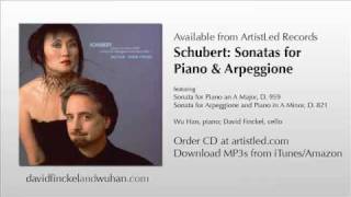 Schubert: Piano Sonata No.20 in A, D.959: III. Scherzo; David Finckel and Wu Han