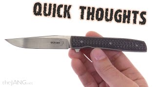 Boker Plus Urban Trapper 3.5" VG-10 folding knife