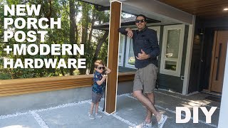 How To Install A New Structural Post Using Modern Hardware, Ultimate Curb Appeal Series Ep.2 | DIY