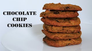 5-Ingredient Chocolate Chip Cookies / Peanut Butter Chocolate Chip Cookies / Viral TikTok Recipe