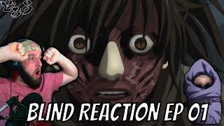 BLIND REACTION | Dororo Episode 01 "The Story of Daigo"