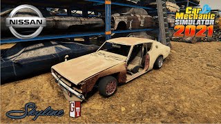 Rebuilding 1973 Nissan Skyline 2000 GTR: Car Mechanic Stimulator 2021