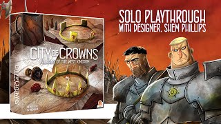 Paladins [solo playthrough] with City of Crowns and The Vassals Mini-Expansion