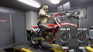 2023 GasGas MC 250F Dyno Test