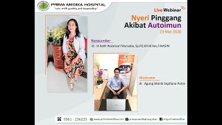 Nyeri Pinggang Akibat Autoimun | Live Webinar  | 23 Mei 2020