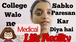 Ab humko college nhi jana. Kya Nursing me hi aisa hota hai? kgmu student vlog 🩺.