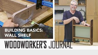 Building a Basic Wall Shelf