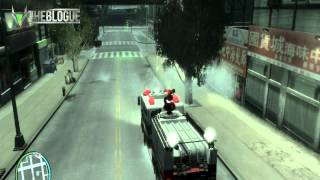 GTA IV - firetruck drive