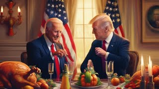 President Elect Donald Trump Thanksgiving Surprise For Joe Biden : #Trump #Biden #Thanksgiving