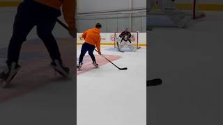 Slide+one hand forehand #кхл #ishockey #нхл #fihockey #хоккейдети #sports #nhlhockeygame