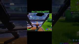 Am I hacking?!?!? #goingviral #fortnite