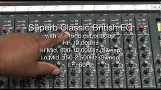 Soundcraft 200BVE Mixer - Overview.