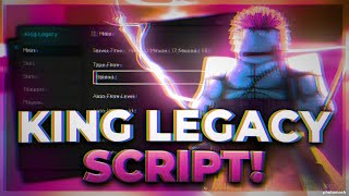 KING LEGACY SCRIPT \ PASTEBIN \ NO KEY \ UPDATE 2024 \ AUTO FARM \ SEA KING & RAID \ AUTO GHOST SHIP