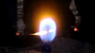 Fire in Low Pressure Pure Oxygen