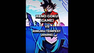 W Xeno goku VS Rimuru 4k anime edit (request) 🗿🍷 #anime #edit #rimuru #goku #xenogoku #fyp #dbs