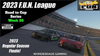 WonderDads Gaming: iRacing 2023 FUN League Regular Season Finale Week 26 Daytona