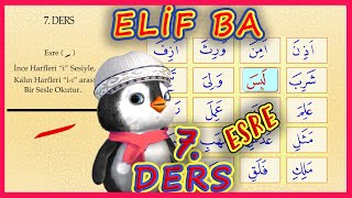 Esre Alıştırmaları, Diyanet elif ba 7.ders, Elifba 7 ders, kesra, Teach quran for kids, Didiyom Tv