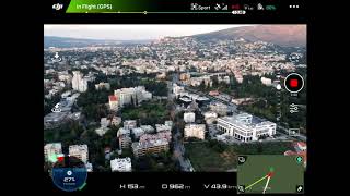 Dji Spark   Athens - Marousi - Kifisia!!!. ( 1880 m)