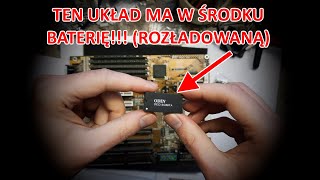 Płyta główna MS 5128 SOCKET 7 - brutalna naprawa zegara RTC ODIN i uruchomienie