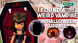 SECRET WEIRD VAMPIRE IN BERRY AVENUE NEW HALLOWEEN UPDATE 2024!