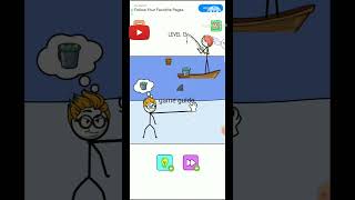 stickman thief puzzle game #gameplay #ytshorts #youtube