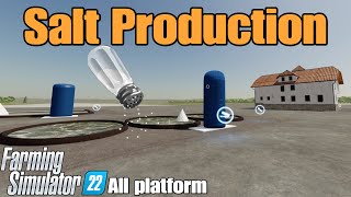 Salt Production/ FS22 mod for all platforms