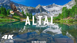 Altai 4K Ultra HD • Stunning Footage Altai, Scenic Relaxation Film with Calming Music