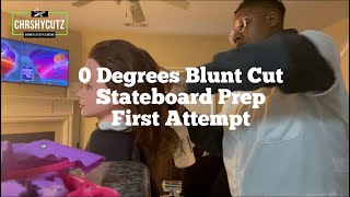 0 Degree Blunt Cut | GA Master Barber Stateboard Prep