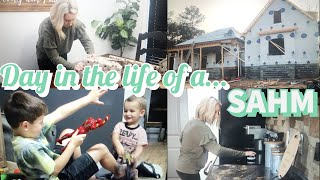 SPEND THE DAY WITH ME // CLEANING, WRAPPING PRESENTS & NEW HOUSE UPDATE // DITL OF A SAHM 2019